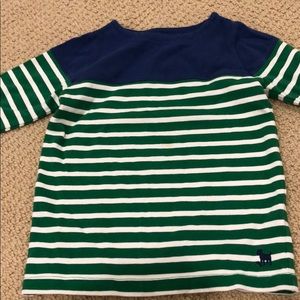 Mini Boden striped longsleeve T